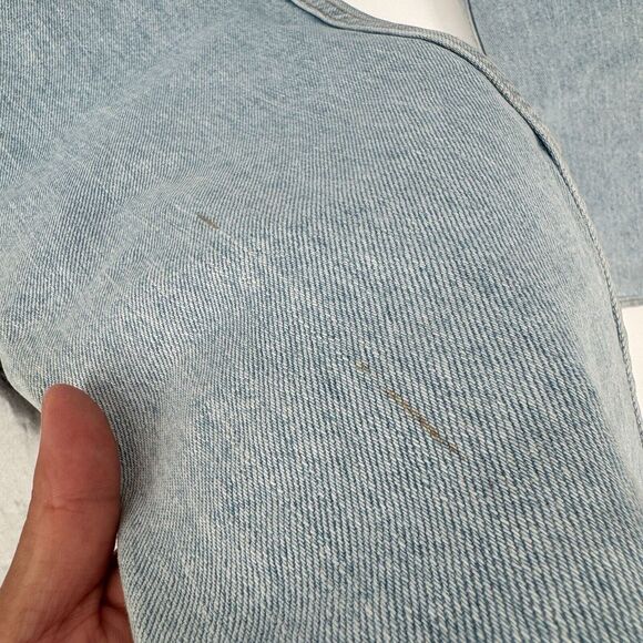 Vintage 1990s Levis 505 323x30 Measured 32in Acid Washed Light USA *Flaws* - Picture 14 of 14